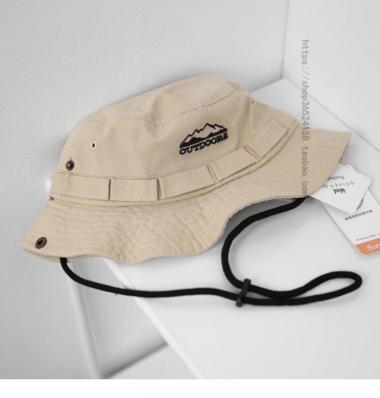 Design Outdoor Brand Bucket Hat Army Green Hats Bucket Hat - 9