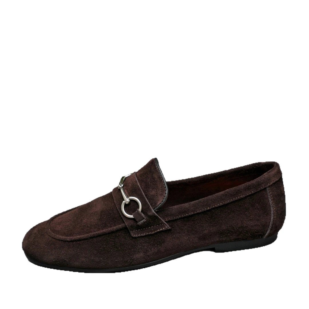 Gucci Horsebit Black Suede Loafers