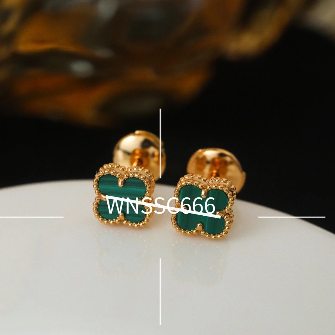 迷你-玫瑰金孔雀石