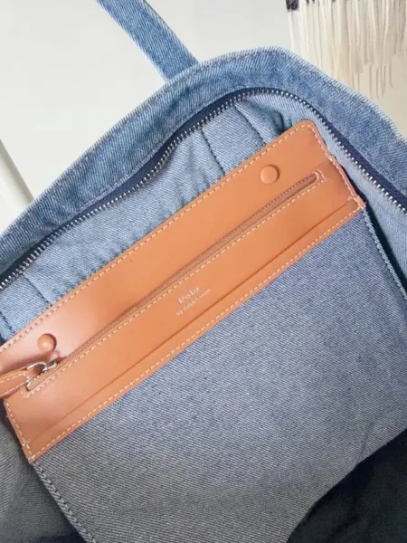 Polo Ralph Lauren Denim Tote Bag Blue - 29
