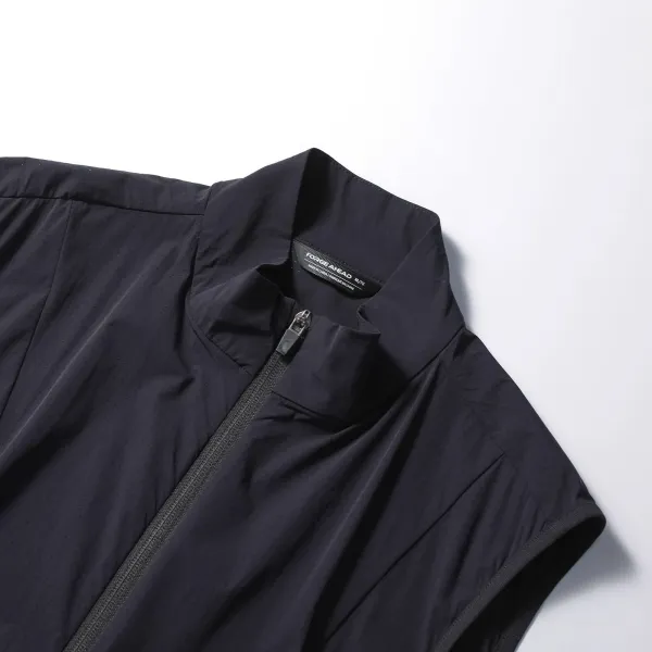 Design Forge Ahead Technical Vest Black Outerwear.vest - 21