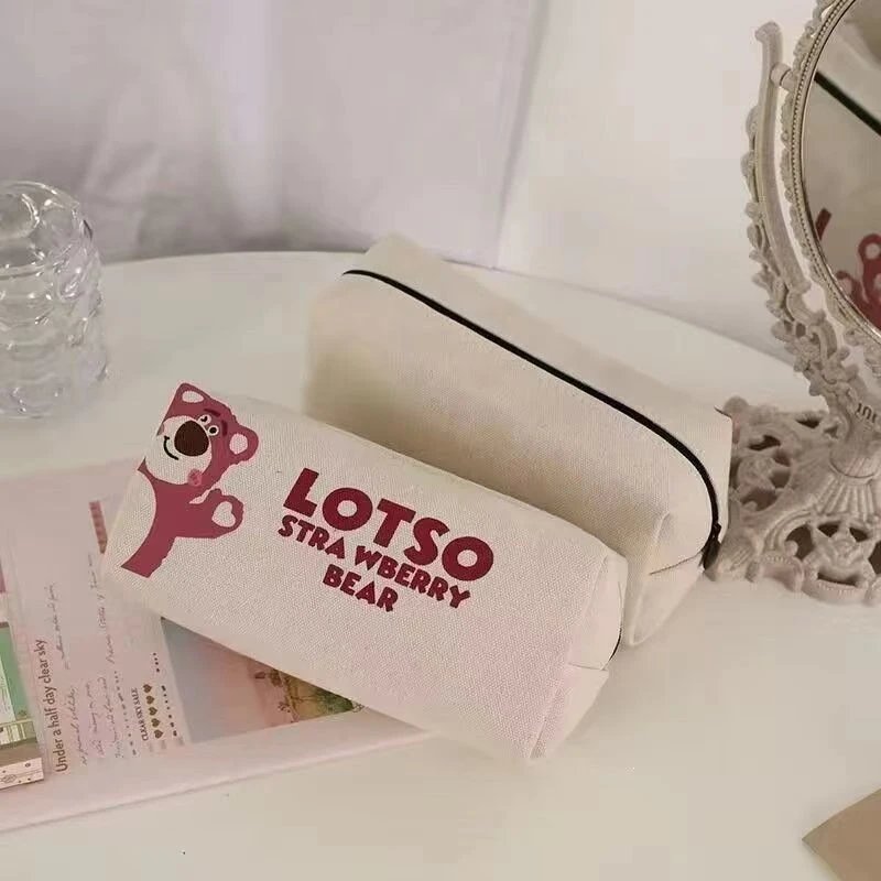 Sanrio Pompompurin Canvas Pouch Beige Bag Clutches - 17