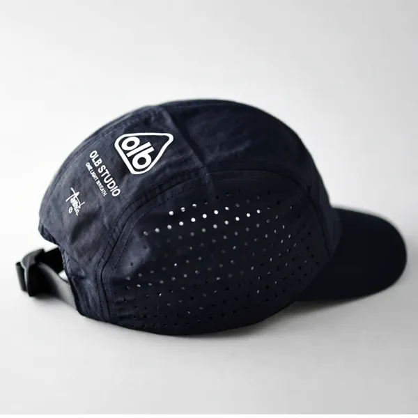 A Bathing Ape Stüssy x Bape Perforated Camp Cap Beige Hat Hats - 6