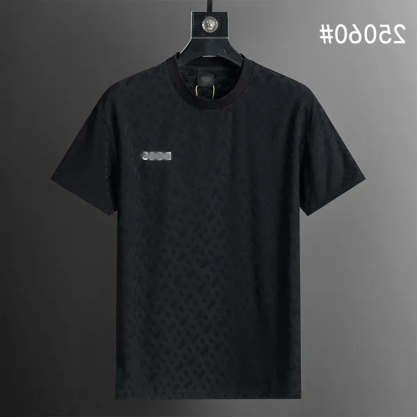 Hugo Boss T-Shirt Black Textured Logo Tee - 1