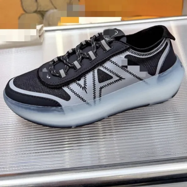 Off-White Diagonal Arrow Sneakers Black / Gray / Transparent Chunky Sneakers - 1