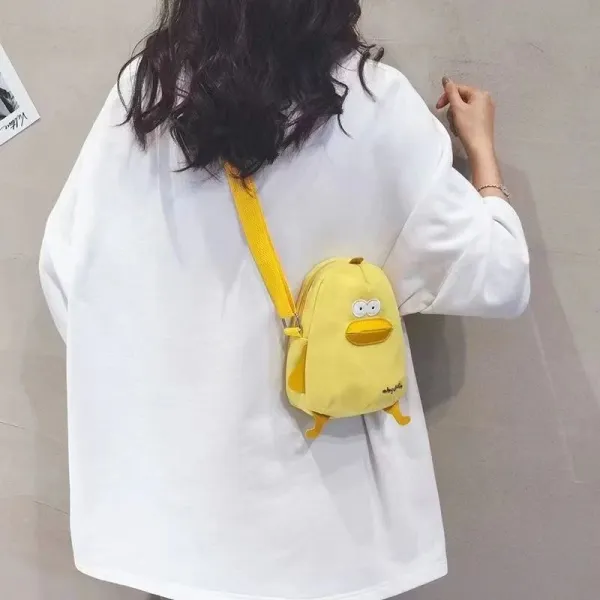 Design Fashiontoc Duck Mini Crossbody Bag Yellow Crossbody Bags - 12