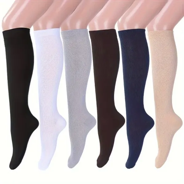 Design Cat-Themed Knee-High Socks Set Multicolor Socks - 31