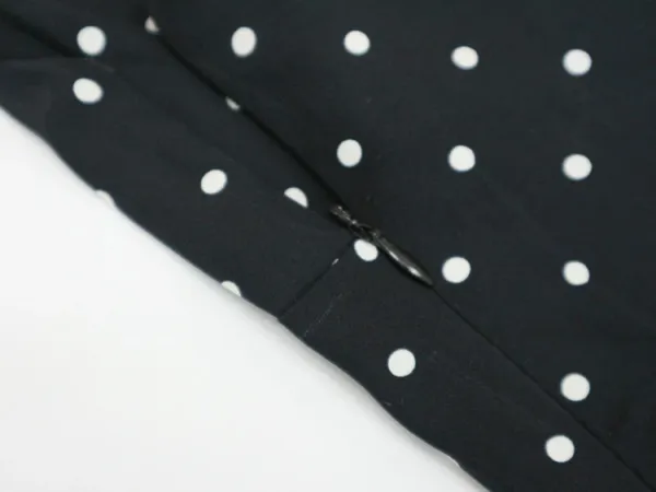 Design Polka Dot Spaghetti Strap Mini Dress Black - 18