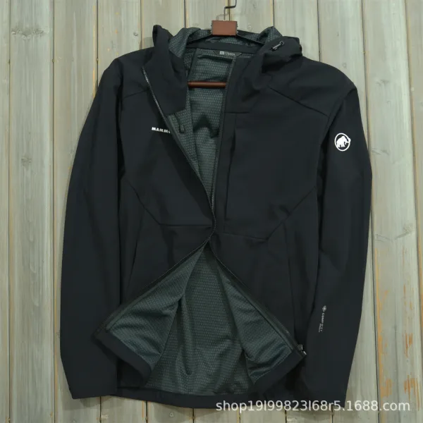 Design Mammut Eiger Nordwand Comfort Pro Jacket Beige Outerwear - 8
