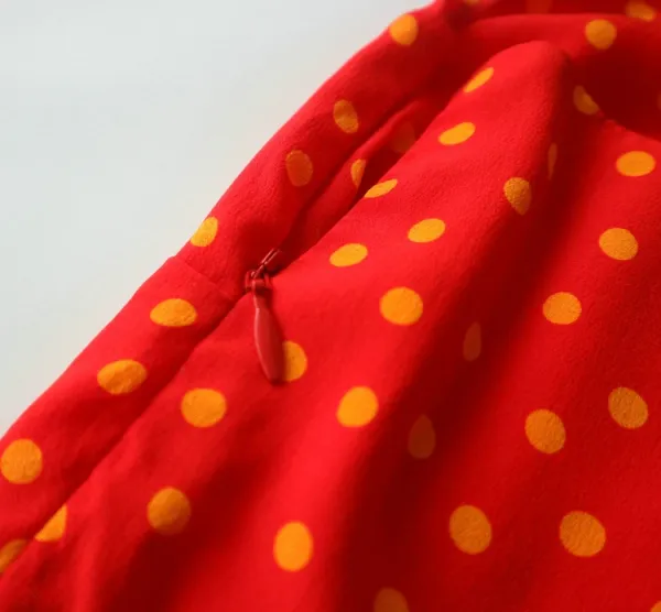 Design Polka Dot Spaghetti Strap Mini Dress Black - 56