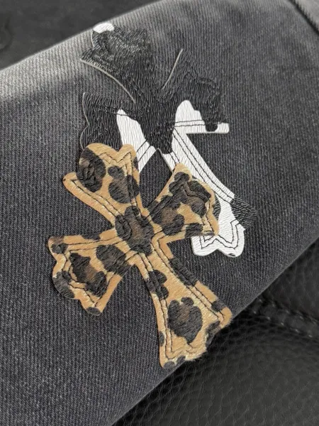 Chrome Hearts Cross-Embellished Black Sweatpants - 41