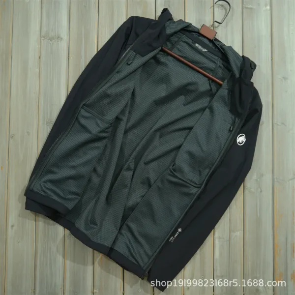 Design Mammut Eiger Nordwand Comfort Pro Jacket Beige Outerwear - 13