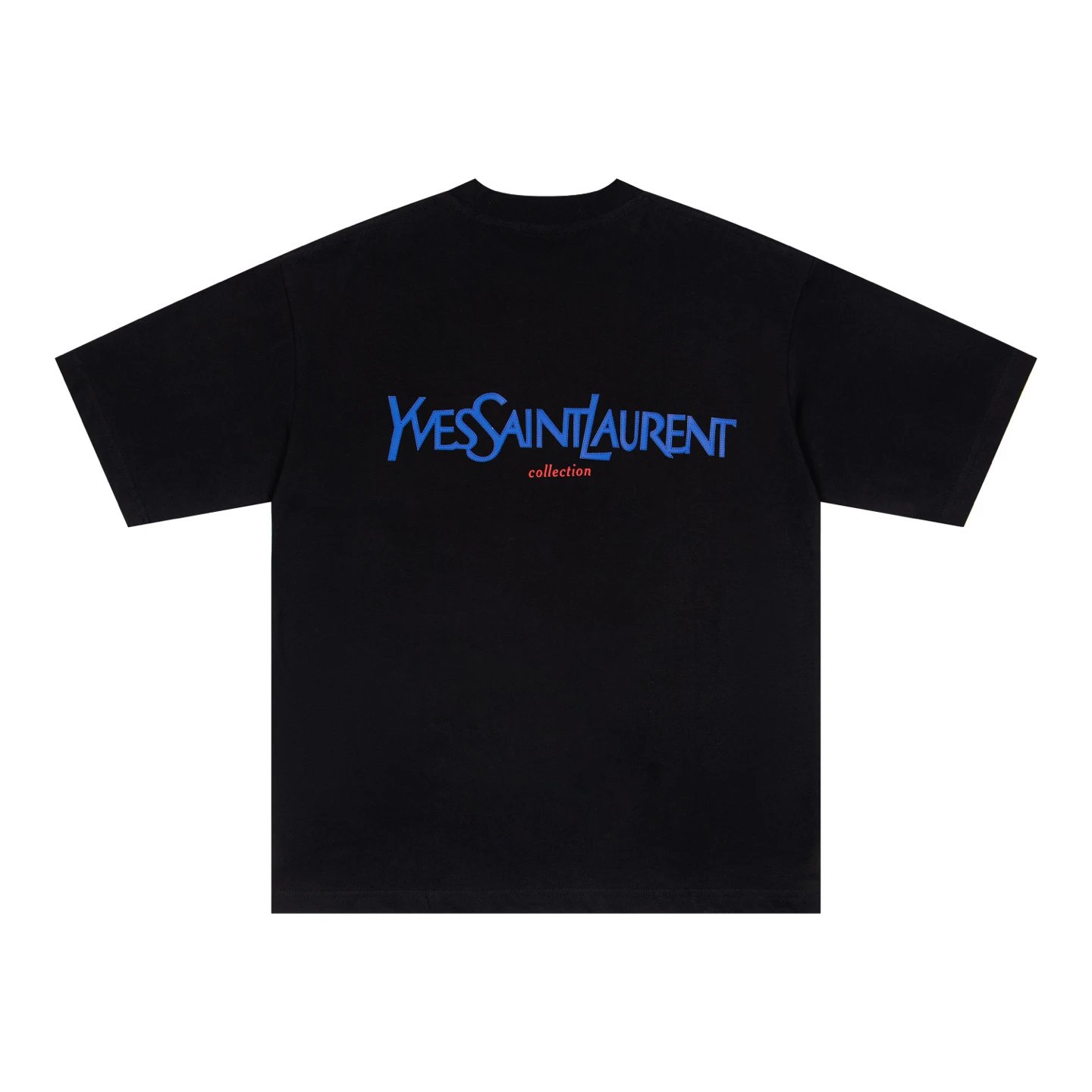 Saint Laurent Monogram Logo Black T-Shirt - 3