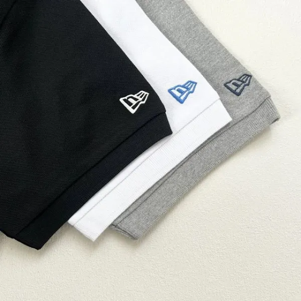 New Era MLB Team Polo Black / Gray / White Polo Tops Polo - 22