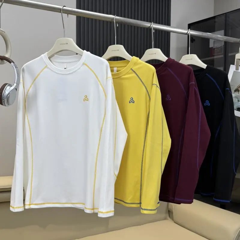 Performance Long Sleeve Base Layer White Athletic