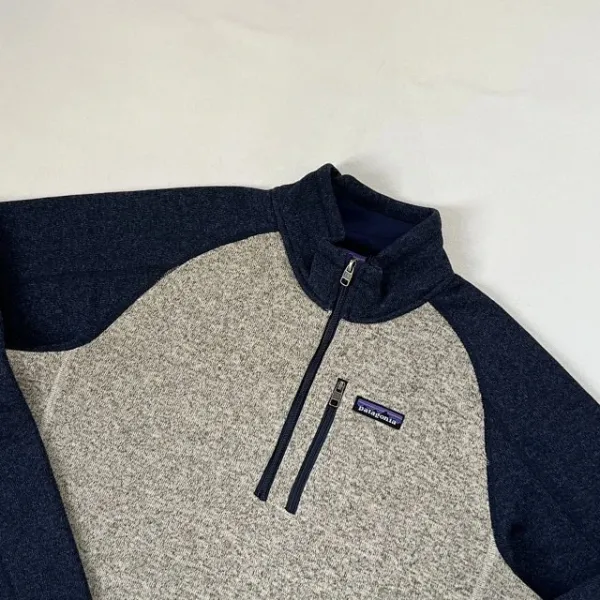 Patagonia Better Sweater Fleece 1 / 4-Zip Gray Outerwear - 29