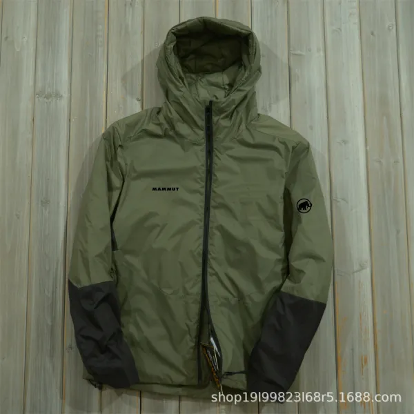 Design Mammut Eigerjoch Light Hooded Jacket Dark Gray Outerwear - 27