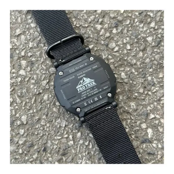 Casio x White Mountaineering PRO TREK Collaboration Model Black Watch Watches - 20