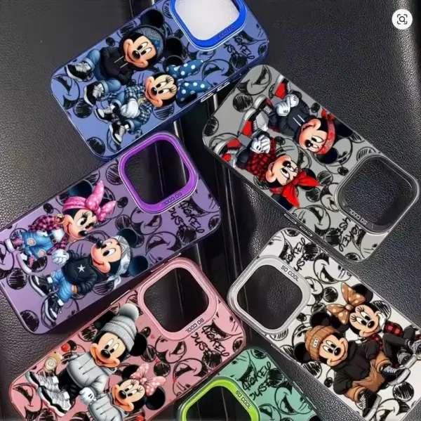 Design Disney Mickey and Minnie Streetwear Graphic Phone Case - 3