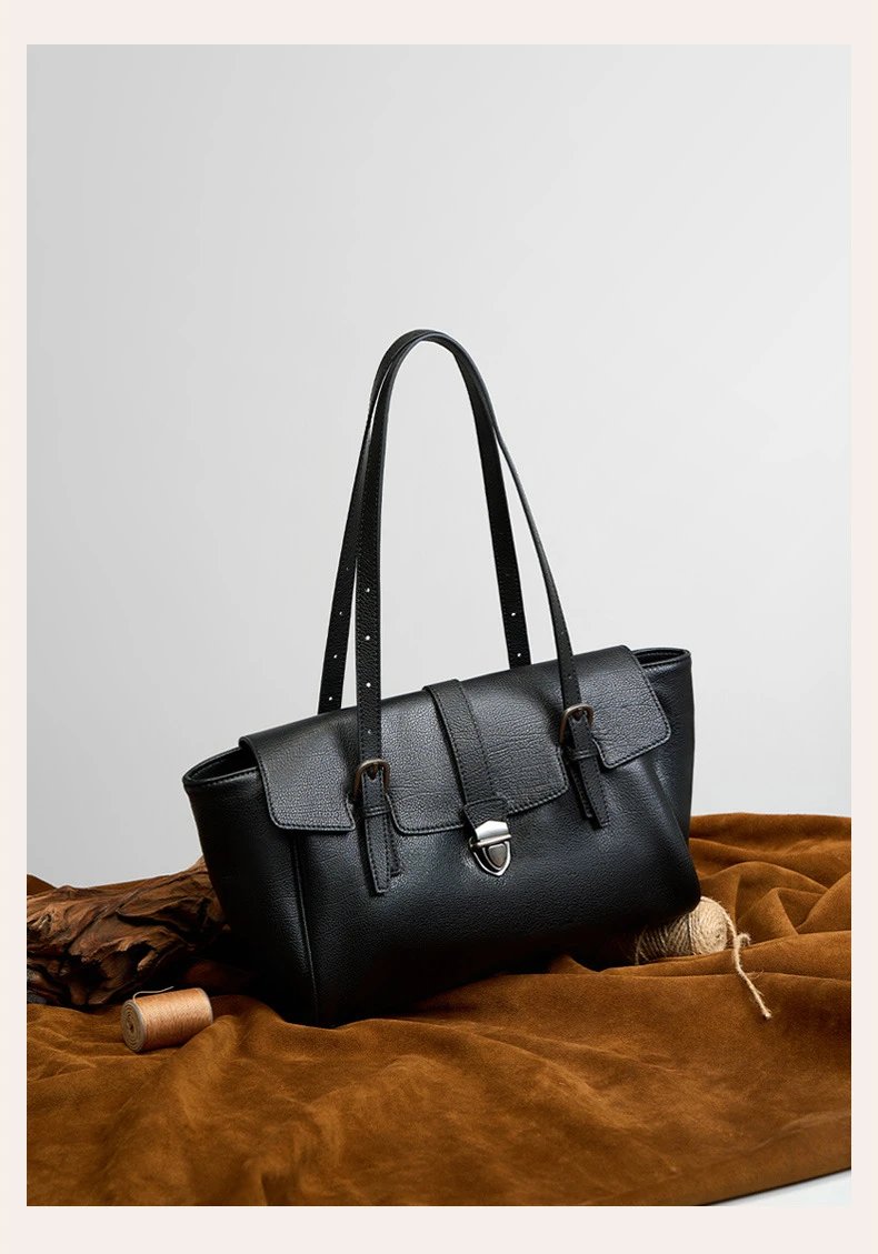 Design Structured Flap Closure White Handbag - 30