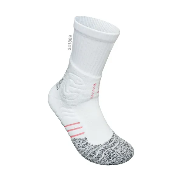 Design Performance Cushioning Sock White / Gray - 10