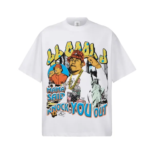 Design Lil' Kim 'Mama Said Knock You Out' Graphic T-Shirt - 1