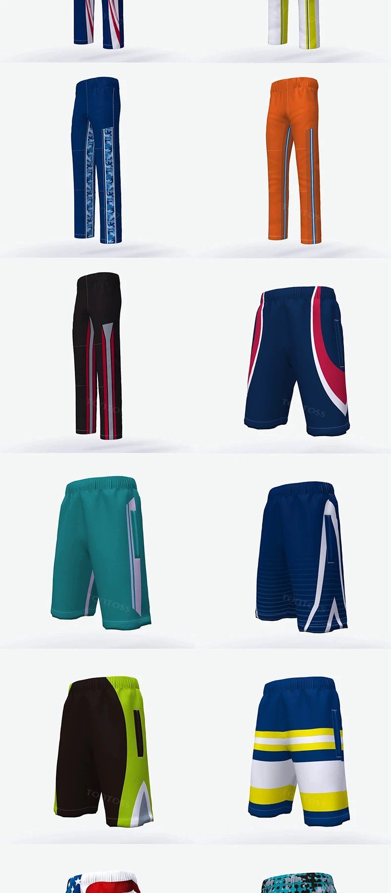 Design Baseball Pants White with Lime Green Panels - 23