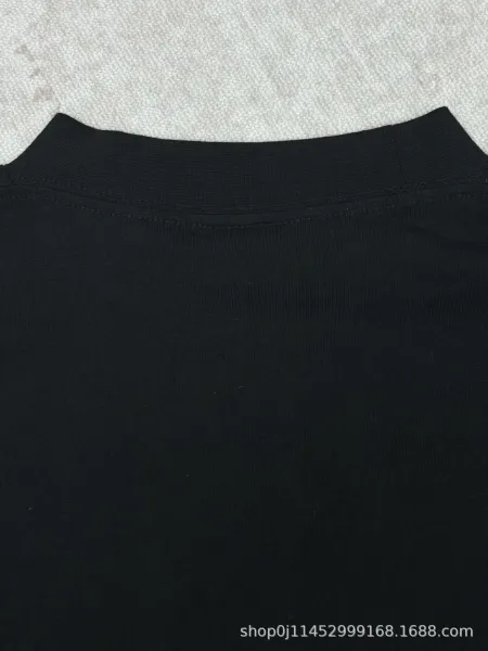 Balenciaga Surf Wave Graphic T-Shirt Black - 9