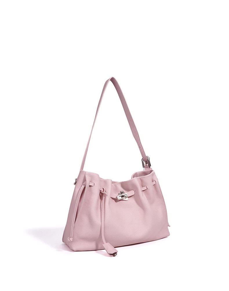Hermès Picotin Lock Drawstring Bag Blue Togo Leather Shoulder Bag - 26