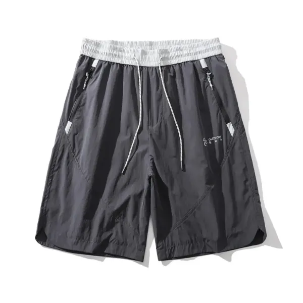 Design Outorave E.D.Q. Quick-Dry Performance Shorts Lime Green Shorts - 8
