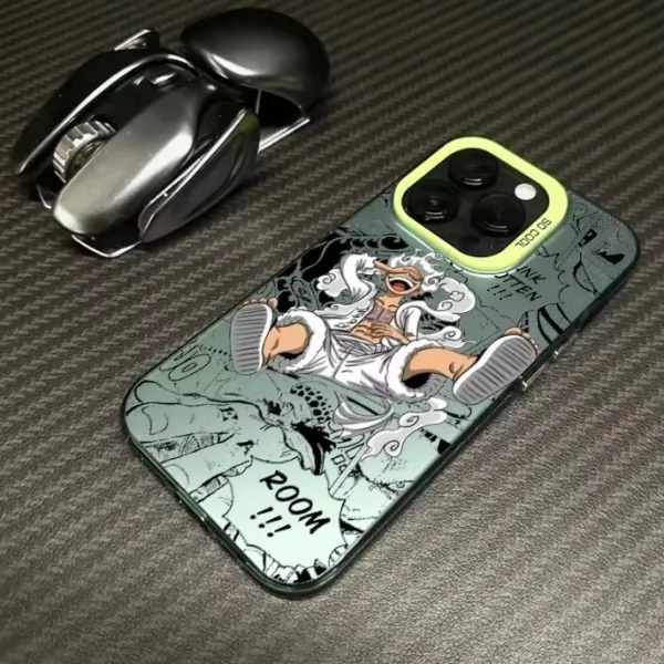 Design One Piece Luffy Manga Art Purple Phone Case - 8