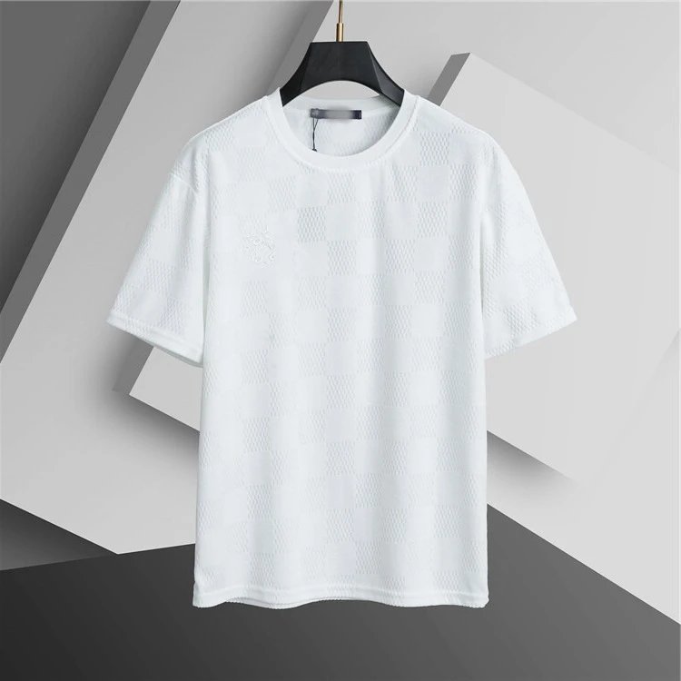 Jacquard Crew Neck T-Shirt photo 4