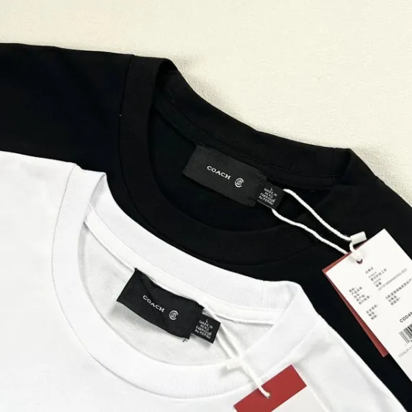 Coach Graphic Print T-Shirt Black - 22