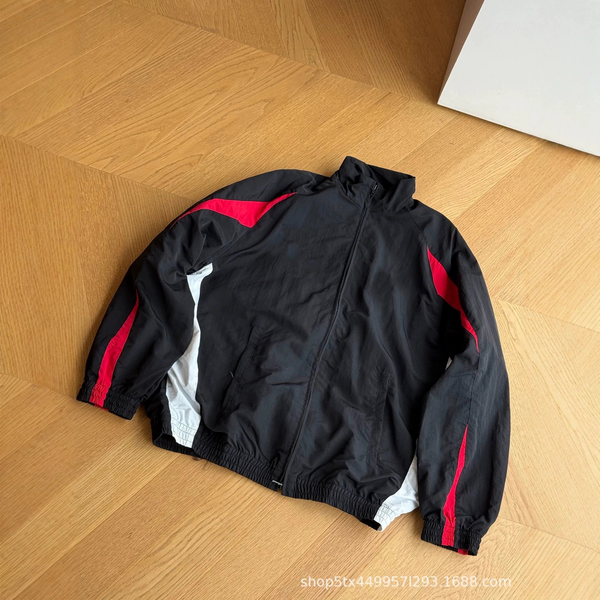 Sport Jacket 10 Black Red Racing Style
