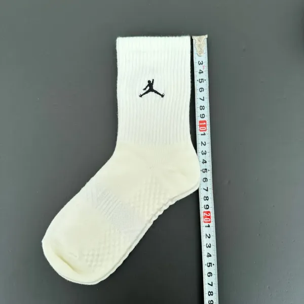 Design Ribbed Crew Socks Black - 5