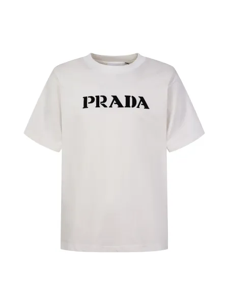 Prada Logo Print Black T-Shirt - 3