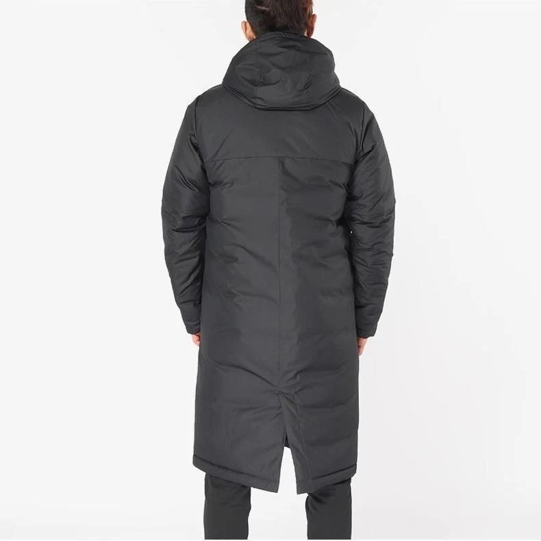 Nike Technical Parka Black with Green Swoosh Outerwear - 8