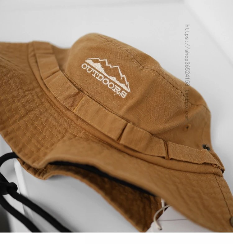 Design Outdoor Brand Bucket Hat Army Green Hats Bucket Hat - 8