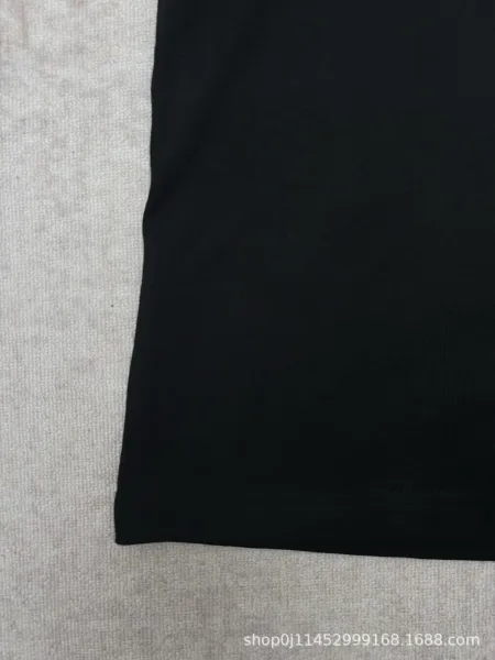 Balenciaga Surf Wave Graphic T-Shirt Black - 7
