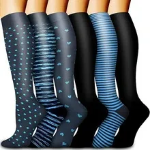 Design Cat-Themed Knee-High Socks Set Multicolor Socks - 14