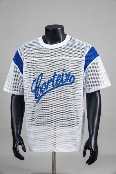 Corteiz Mesh Jersey Yellow Black Tops - 22