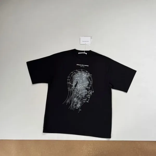 Off-White Human Head Blueprint T-Shirt Black - 21