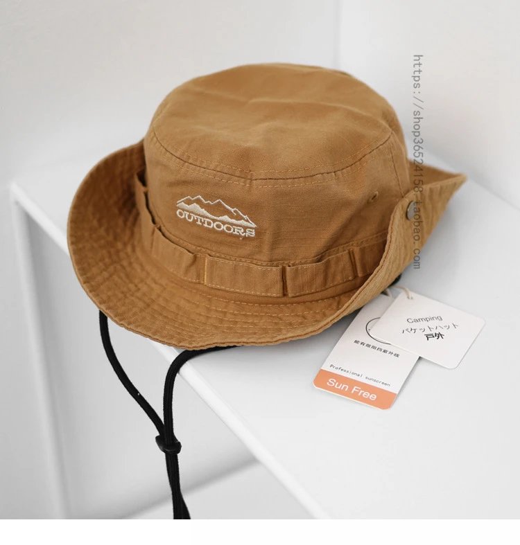 Design Outdoor Brand Bucket Hat Army Green Hats Bucket Hat - 6