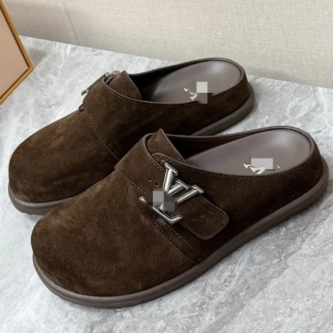 Louis Vuitton LV Archlight Mule Brown Suede Slippers