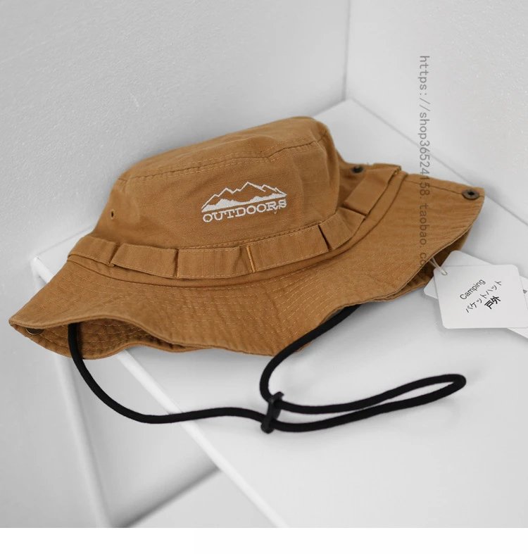 Design Outdoor Brand Bucket Hat Army Green Hats Bucket Hat - 10