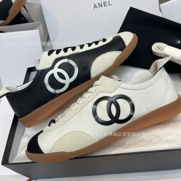 Chanel Sporty Sneakers Red and White Sneakers - 3