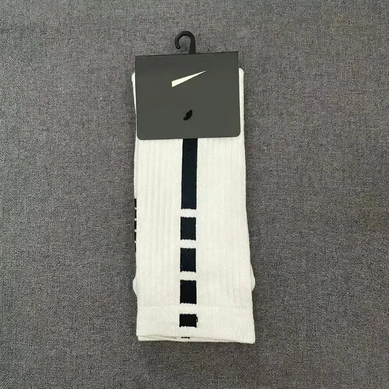 Nike Elite Crew Socks Black / White - 6