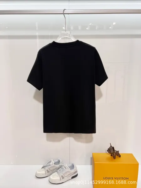 Fendi Horse Print Graphic T-Shirt Black - 4