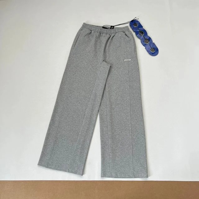 Good Brand Polka Dot Wide-Leg Sweatpants Black - 16
