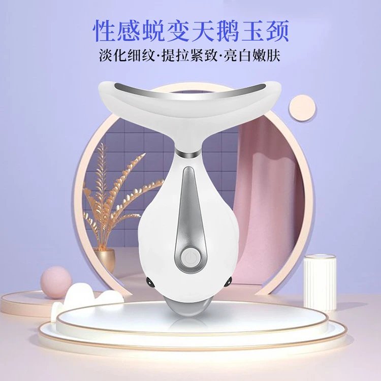 White LED Skin Tightening Device Anti-Wrinkle Facial Massager